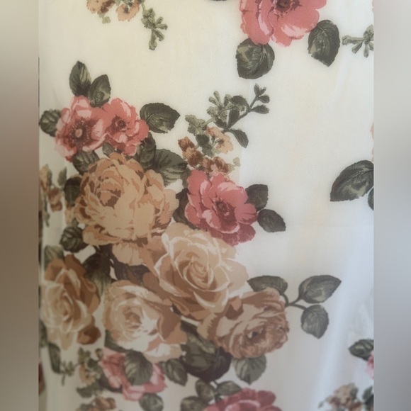 LuLaRoe Kimono with Floral Design - Picture 4 of 4
